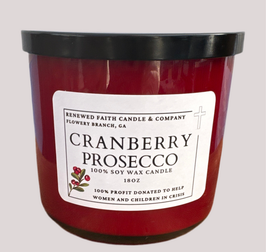 Cranberry Prosecco 18oz