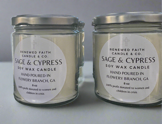 Sage and Cypress 8oz