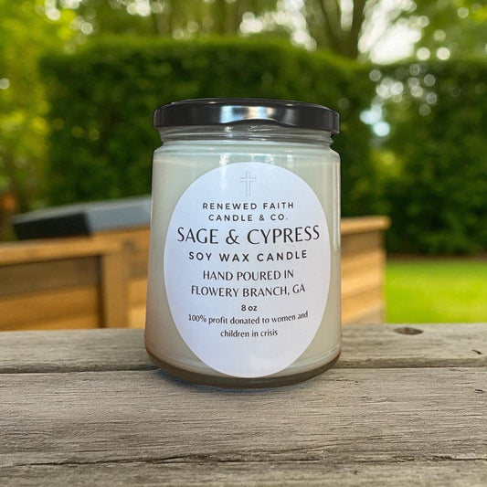 Sage and Cypress 8oz